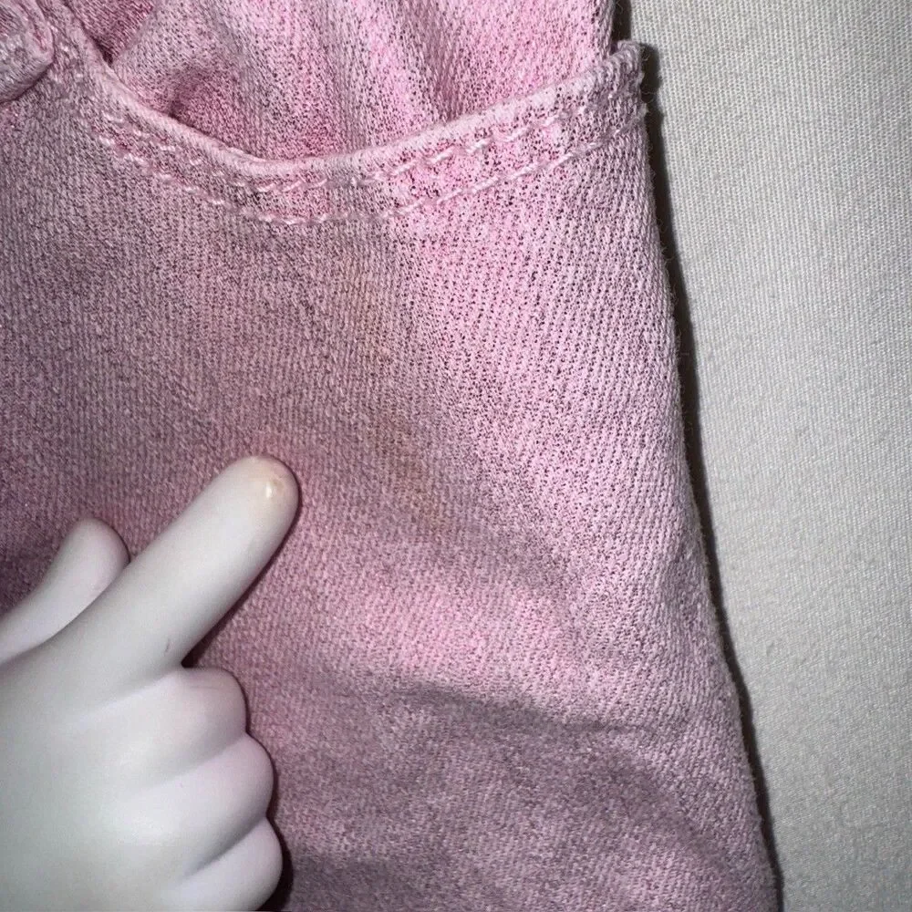Old Navy Pink Shimmer Jeans Girls 4T Skinny Pants Adjustable Waist Fall Winter